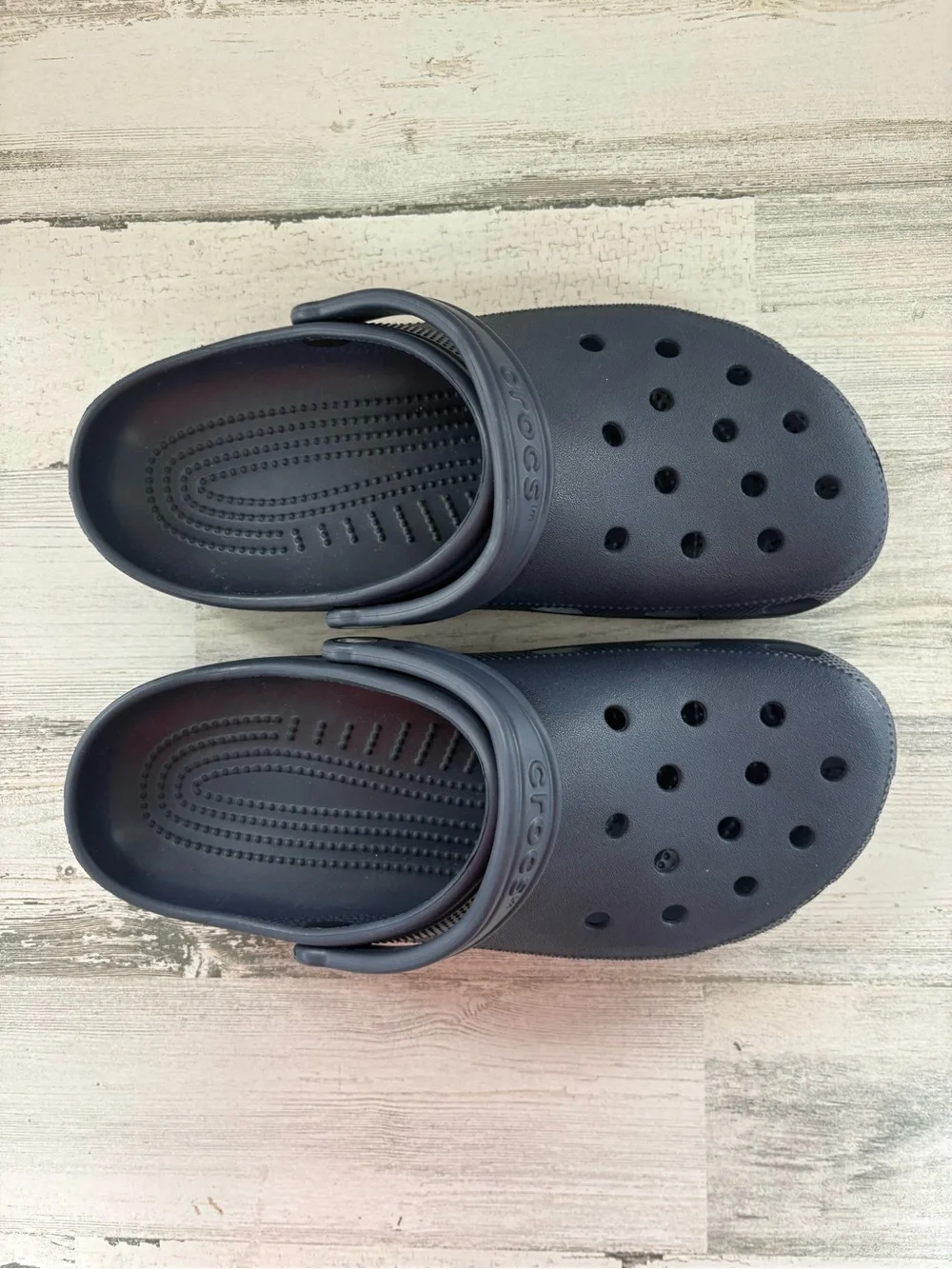 CROCS Classic Clog Unisex Men’s Size 10 Women’s Size 12 Slip On With Back Strap